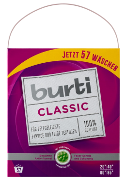 Стиральный порошок универсальный Burti 4.312 кг (57 стирок)